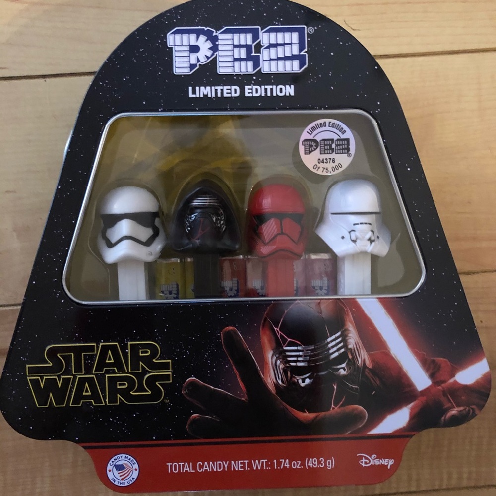 Star Wars limited edition PEZ dispensers w/refills